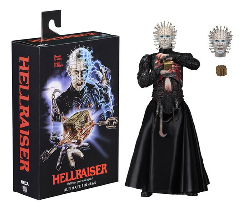 Pinhead Hellraiser Nuevo En Caja Con Accesorios