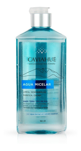 Caviahue Agua Micelar Limpieza Facial Desmaquillante X 180ml