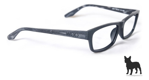 Lente Optico Acetato Woo Eyewear Negro