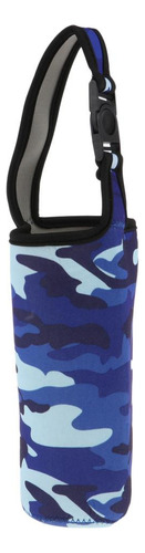 Bolsa De Botella De Agua, Portabotellas Con Correa De Azul