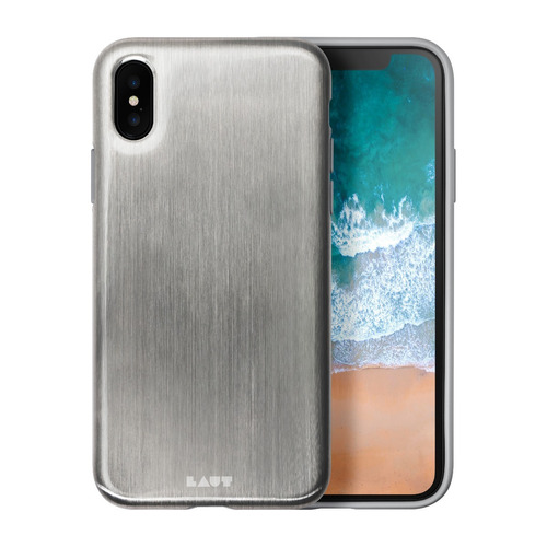 Estuche Para iPhone X Laut Huex Metallics En Silver