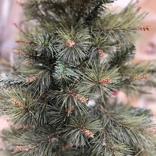 Arvore De Natal 210cm Pinheiro Iluminado 1060 Galhos Bivolt