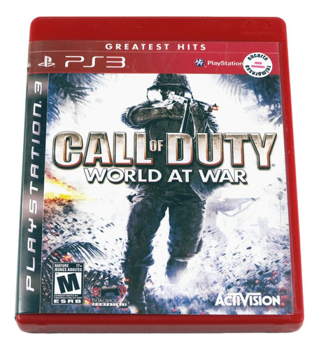 Call Of Duty World At War Original Playstation 3 Ps3