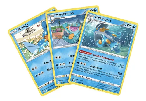 Kit Carta Pokémon Todas Evoluções Do Eevee