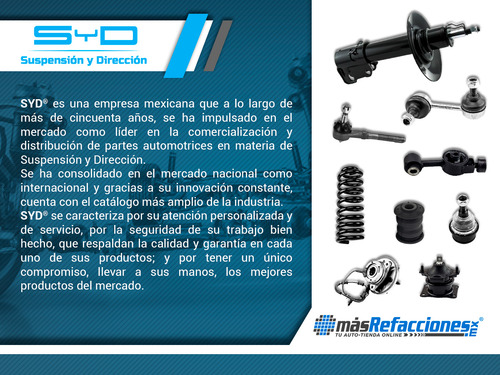 1 Amortiguador Gas Tras Izq/der Camaro V8 10 Al 15 Syd