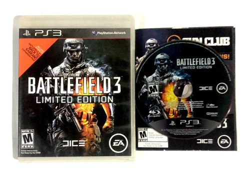 Battlefield 3 Limited Edition - Juego Original Playstation 3