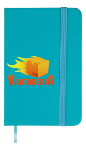 50 Mini Caderneta Tipo Moleskine C/ Pauta Personalizado 14x8 Cor Preto