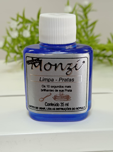 Limpa Pratas Líquido Monzi 35 Ml Ref 4439