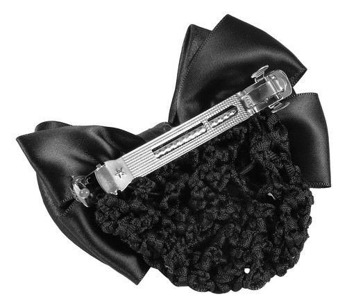 Moño Con Forma De Lazo Negro Con Forma De Lazo, Con Forma De