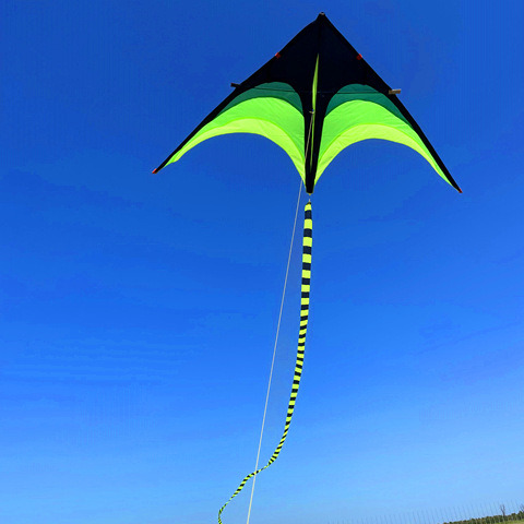 2 M Green Grassland +10 M Tail - Weifang Prairie Kite For