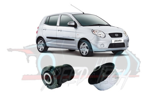 Kit Bucha Bandeja Balança Dianteira Kia Picanto 2006 A 2014