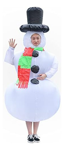 Traje De Papá Noel De Navidad Divertido Blow Up Adultos Disf