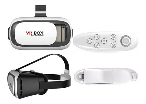 Lentes De Realidad Virtual Vr Box 2 3d + Joystick Bluetooth