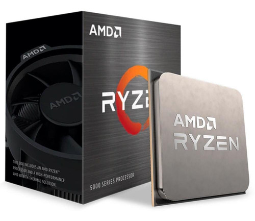 Imagem 1 de 2 de Processador Gamer Amd Ryzen 5 5600x Ddr4 Am4 Com Cooler
