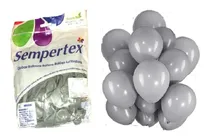 Comprar 100 Globos Gris Fashion # 5 Sempertex Latex Grises