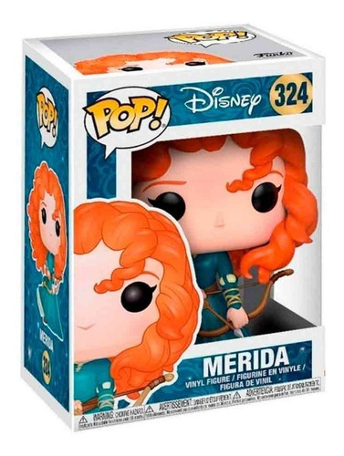 Funko Pop Nuevo Vinilo 10cm Disney Merida