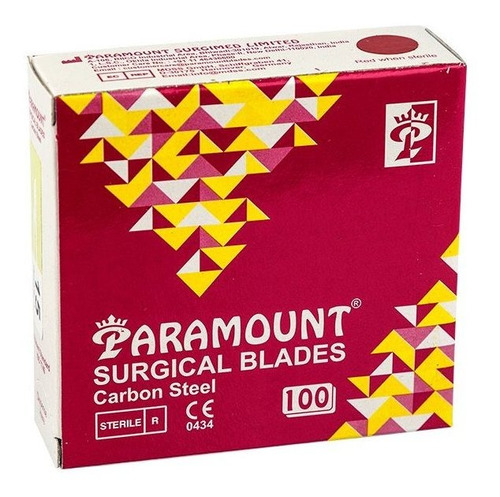 5 Cajas De Hoja De Bisturi Paramount 10/15/20