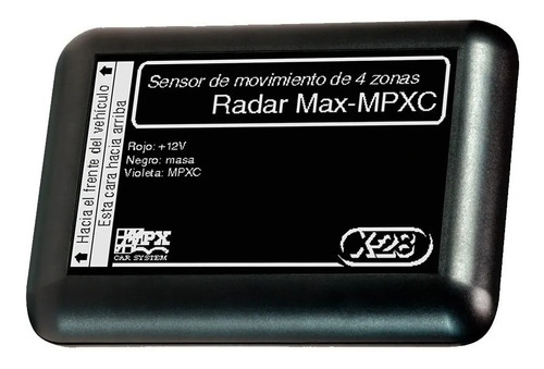 Sensor Movimiento Exterior X28 Para Alarma Auto Moto Radar