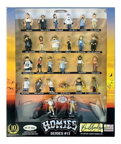 Homies Serie #13 Pack 24 Pzas 2 Chase Certificado