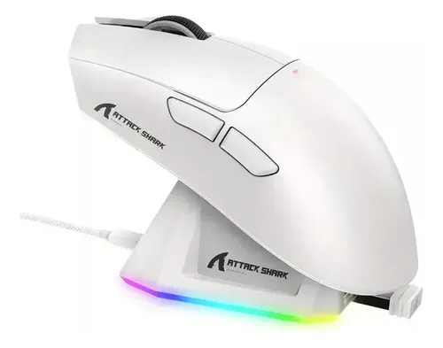 Mouse Gamer Sem Fio Attack Shark X11 22000 Dpi Ultraleve 63g - R$ 190