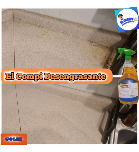 El Compi Desengrasante Cocina 4 Litros