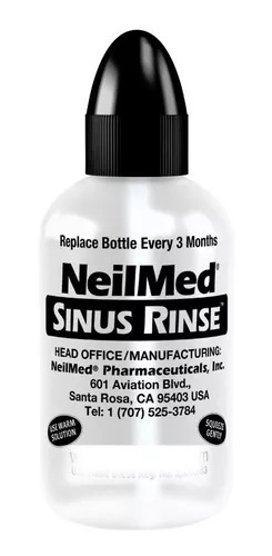 Neilmed Sinus Rinse Botella Con 10 Sobres Premezclados 2pzs