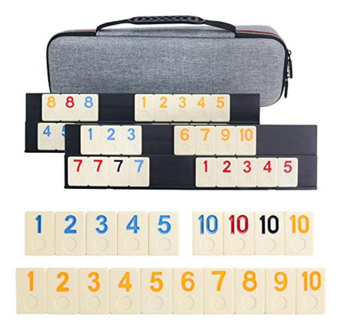 Rummy Cube Game Original, Juego De Rummy Con 4