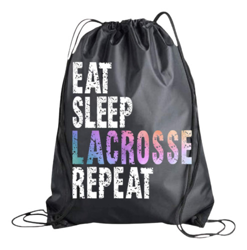 Lacrosse Bolsa Cordon Para Niña Comer Dormir Mochila Regalo