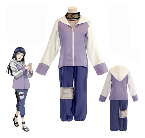 Z Disfraz De Hyuga Hinata, Juego Completo Para Halloween