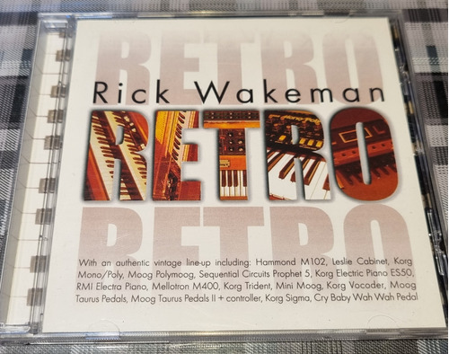 Rick Wakeman - Retro - Cd Importado #cdspaternal  