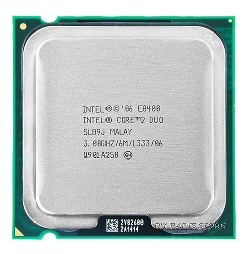 Intel Core 2 Duo E8400 De 2 Núcleos 