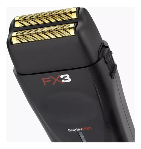 Afeitadora Fx3 Babyliss Pro Recargable Color Negro
