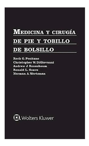 Medicina Y Cirugía De Pie Y Tobillo De Bolsillo Positano 