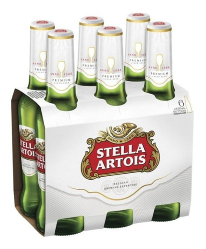 Cerveza Stella Artois Cerveza 330 Ml X6 Un. De Stella Artois