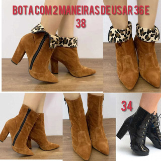 revender botas femininas