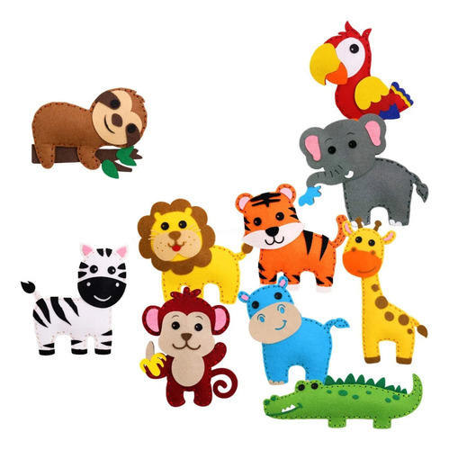 Lj Brinquedos Educativos Diy Costurados À Mão Para Crianças