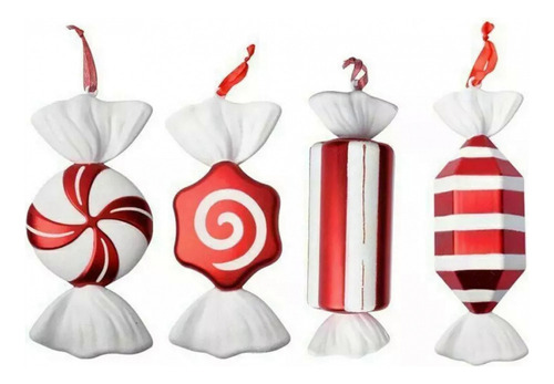 F Colgantes Para Caramelo Decoración Navideña De 32 Cm Para
