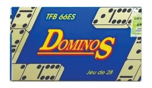 Juego Domino Chico Tfb-66es Pr