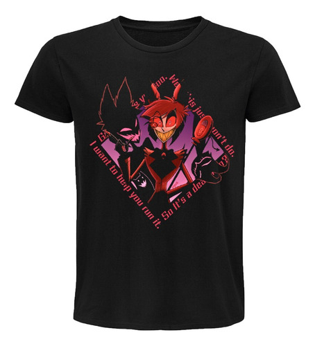 Playera Alastor El Demonio De La Radio Hotel Hazbin Anime