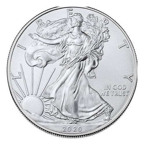 Moneda Liberty Onza De Plata 2020