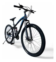 Comprar Lumo Home Bicicleta De Montaña R29 Aluminio Doble Suspensión Frenos Shimano 21 Velocidades Bici De Montaña Ideal Para Terrenos Irregulares Bicicleta De Adulto Azul