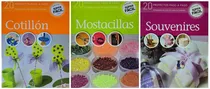 Comprar Lote X 3 Libros Artesanias Cotillon- Souvenirs - Mostacillas