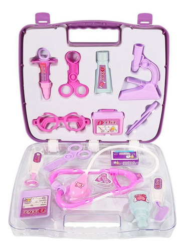 Box Toy Kids Role Play Doctor Kit Equipo Enfermera