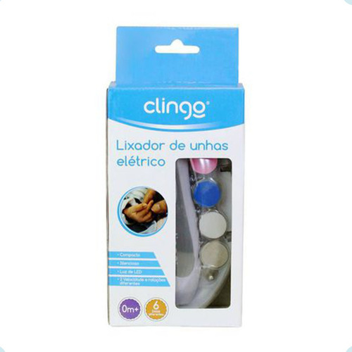 Aparador Elétrico Para Unhas De Bebê Com Lanterna