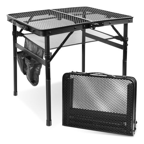 E Eaststorm Mesa De Picnic Plegable Para Parrilla Al Aire Li