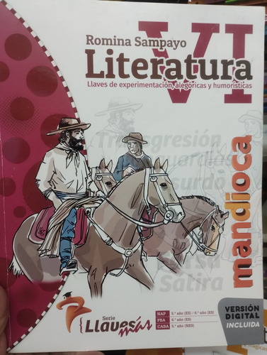 Literatura 6 Vi Serie Llaves Más Estación Mandioca Impecable