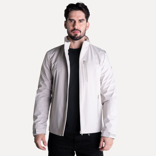 Jaqueta Aramis Nylon Liquid Repeller Areia