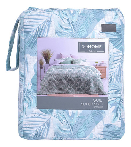 Quilt Heat Estampado Tropical 2 Plazas