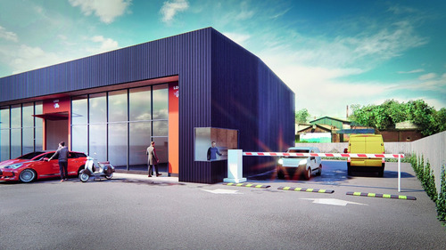 Gran Str Center De Bodegas Comerc En Av Colon, Talcahuano