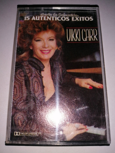 Vikki Carr - 15 Autenticos Exitos Cassette Nac Ed 1983 Mdisk
